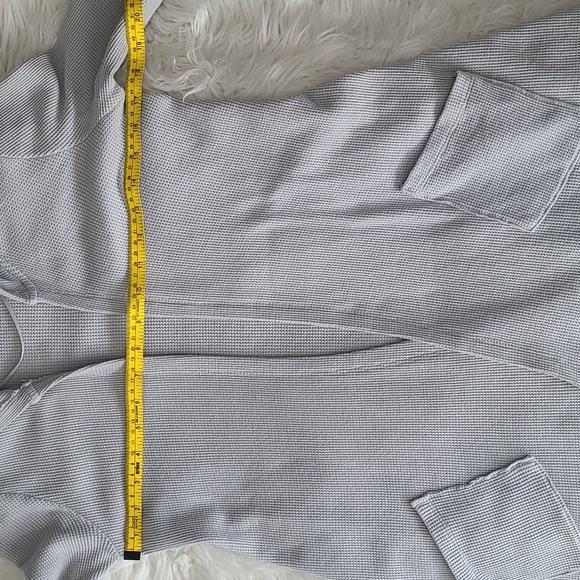 Style & Co Petite Cardigan Sweater.  Size PS.  Light Gray - Picture 8 of 9